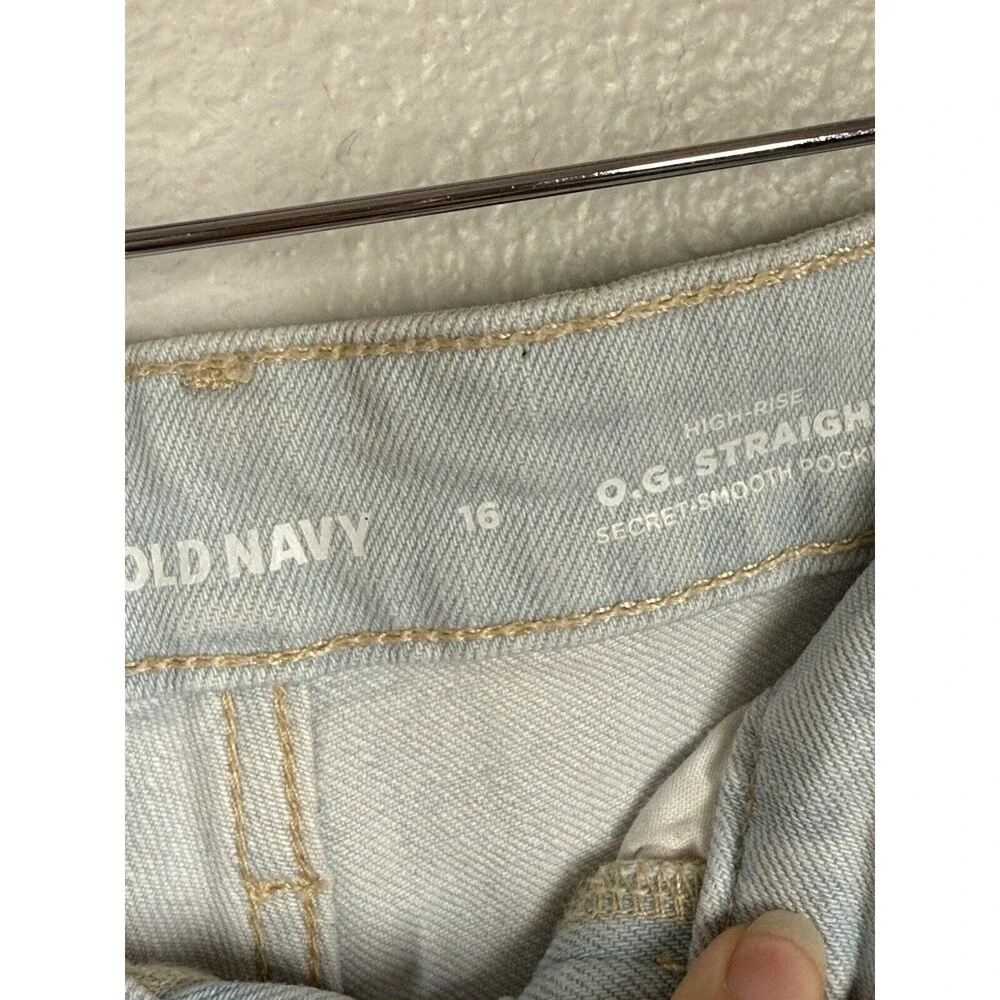 NWT Old Navy Womens High Rise OG Straight Shorts 5